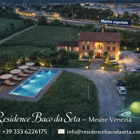 Апарт-отель Baco Da Seta Con Piscina - Venezia 4*