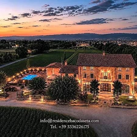 Baco Da Seta Residence Con Piscina - Venezia Mestre Lägenhetshotell