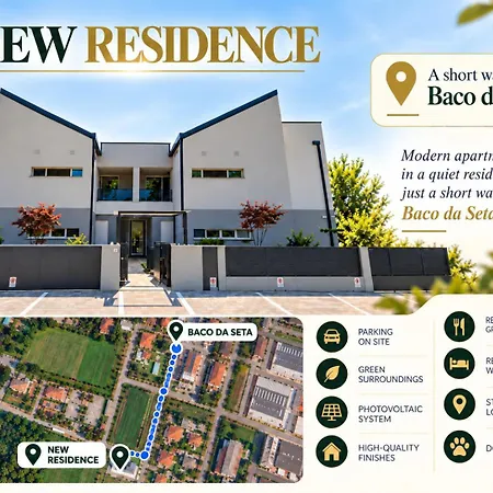 Baco Da Seta Residence Con Piscina - Venezia Mestre